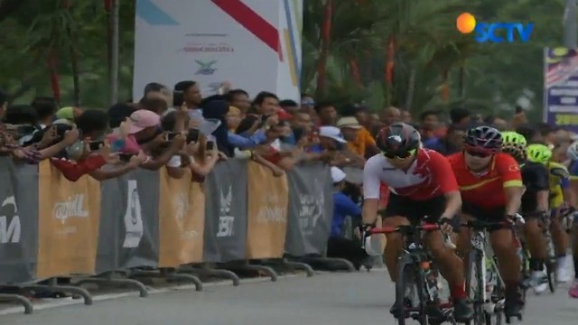 Tim Balap Sepeda  Indonesia Sumbang Medali Pertama di SEA  