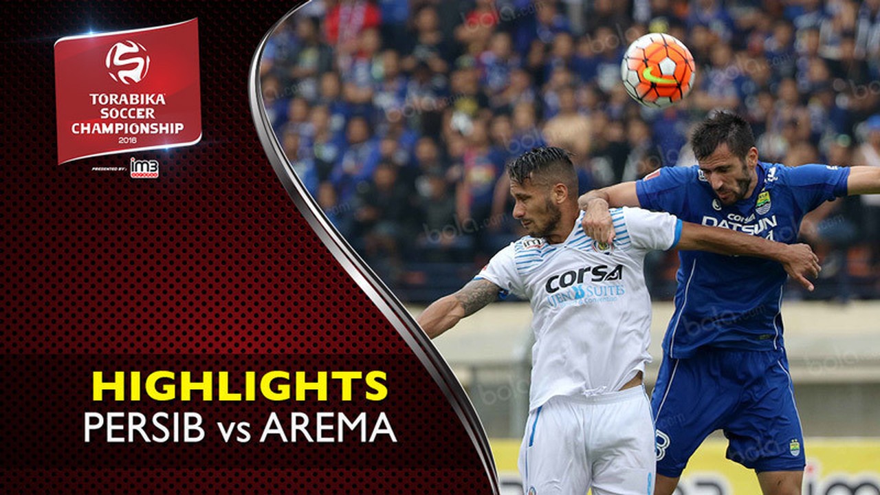 Streaming Persib Bandung vs Arema Cronus 0-0: Adu Strategi  