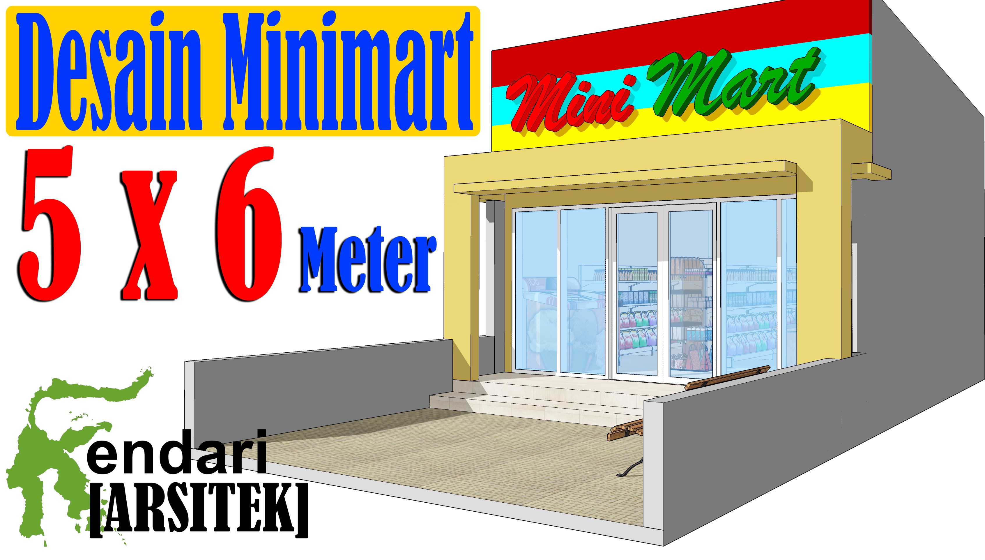 Desain Minimart Sederhana 5 X 6 Meter Vidiocom