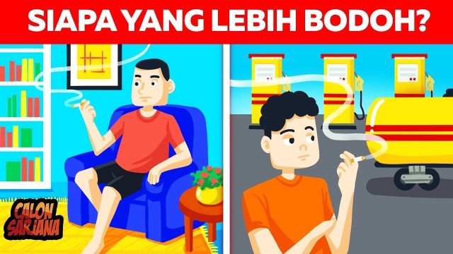 98 Orang Indonesia Salah Jawab Inilah Teka Teki Siapa Yang Lebih Bodoh Part 1 Vidio