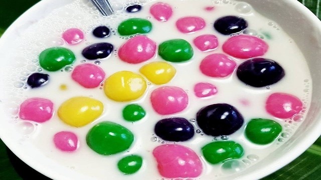 Cara Membuat Bubur Candil Pelangi