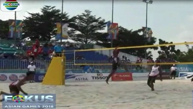 Tim Voli Pantai Putra Indonesia Lolos Ke Babak 16 Besar