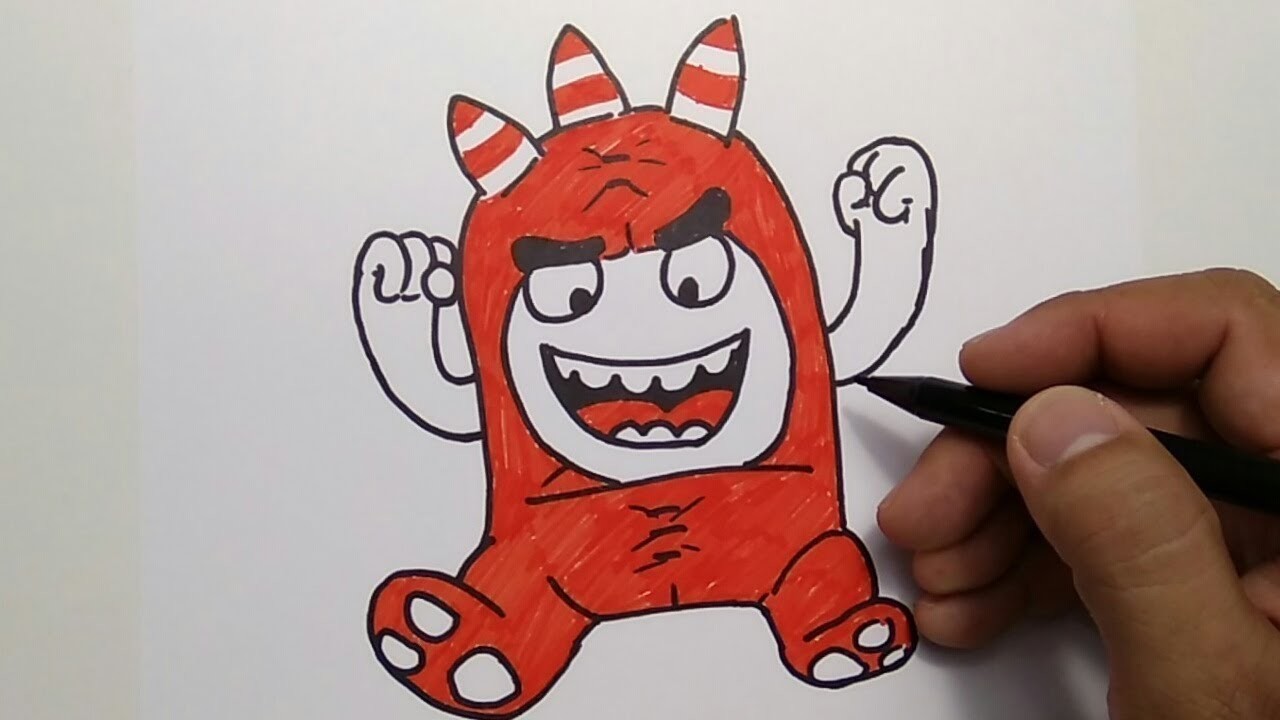 Streaming How To Draw Oddbods Cara Menggambar Oddbods Vidio Com