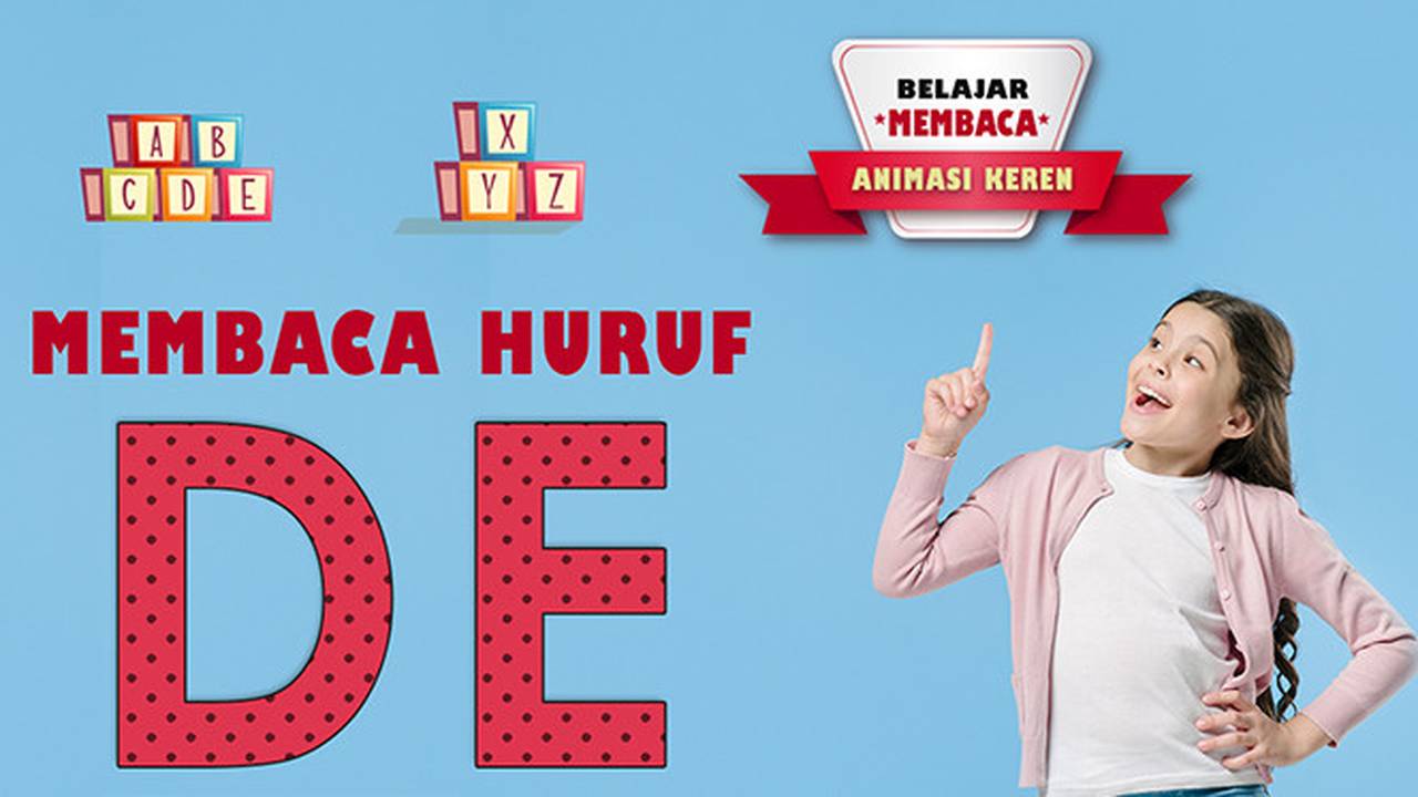 Belajar Membaca Dua Suku Kata De Untuk Anak Balita Tk Dan Sd Vidio