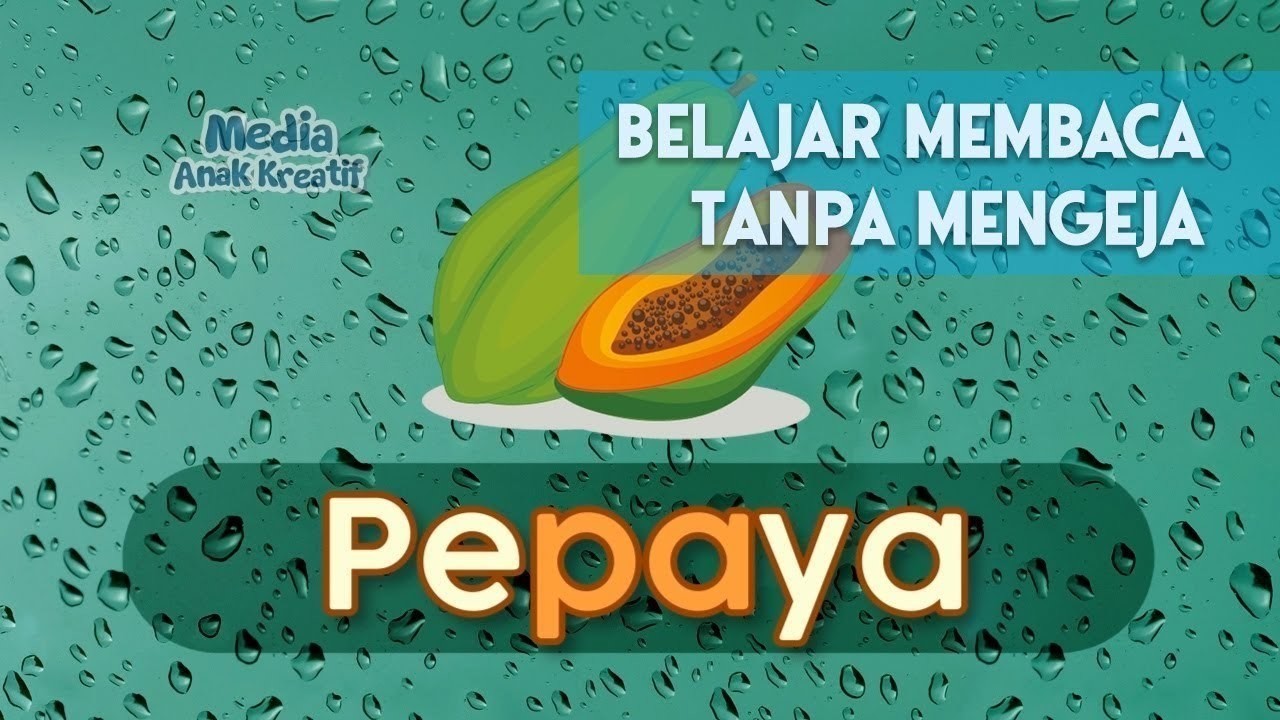 Streaming Belajar Membaca Tanpa Mengeja Dengan Gambar  