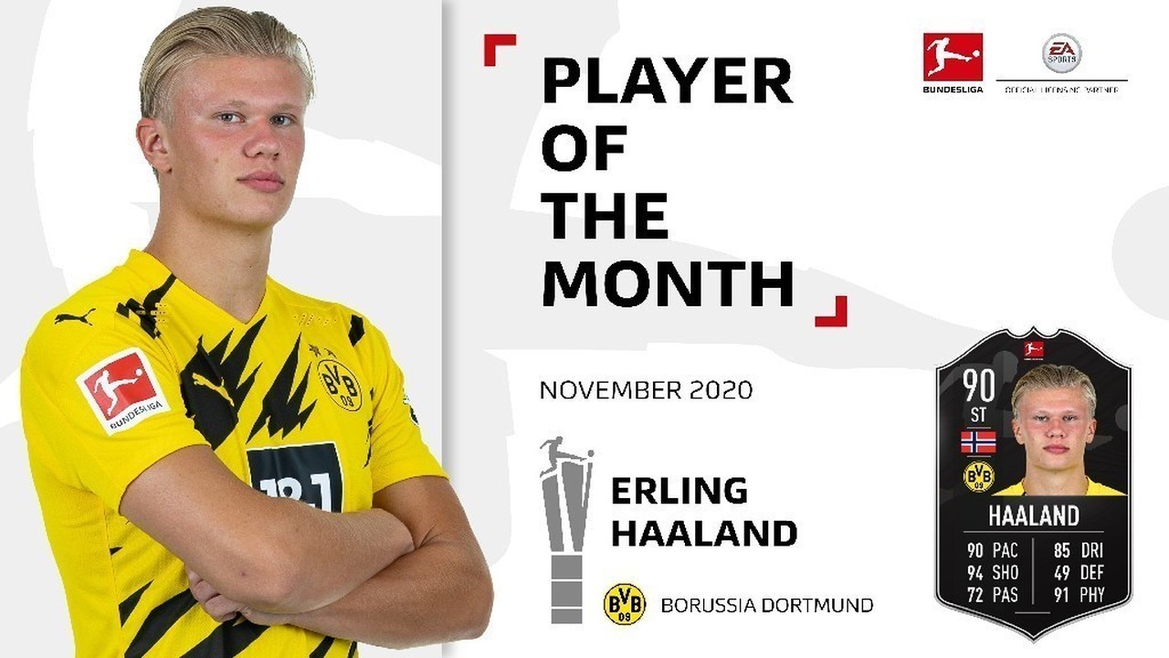 Streaming Erling Haaland Jadi Pemain Terbaik Bundesliga ...