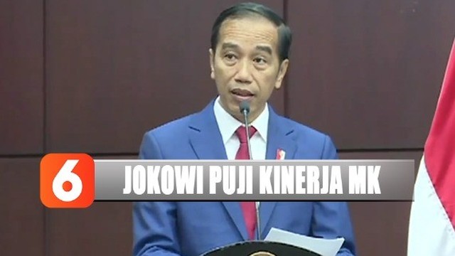 Jokowi Puji Mk Karena Dinilai Transparan Saat Kawal Hasil Pilpres Dan Pileg 2019 Vidio Com