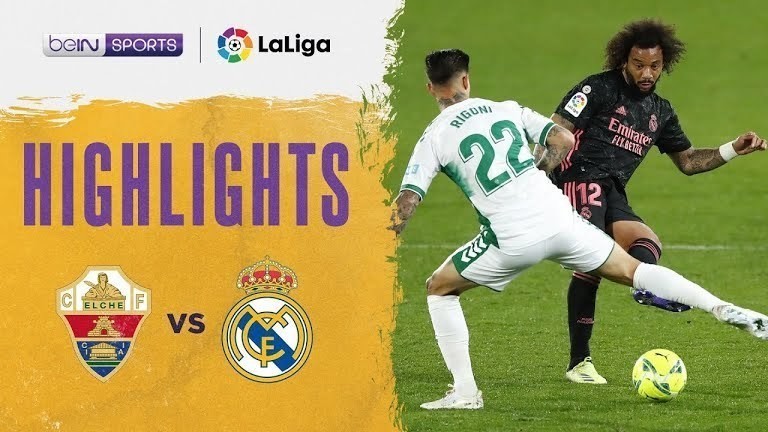 Streaming Match Highlight Elche 1 Vs 1 Real Madrid La Liga Santander 2020 Vidio Com