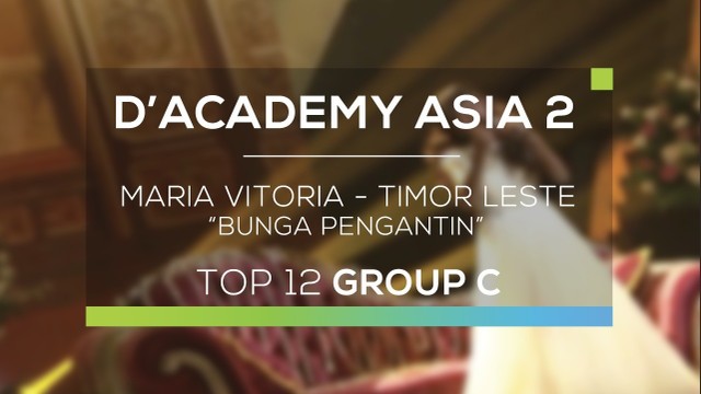 Maria Vitoria Timor Leste Bunga Pengantin D Academy  