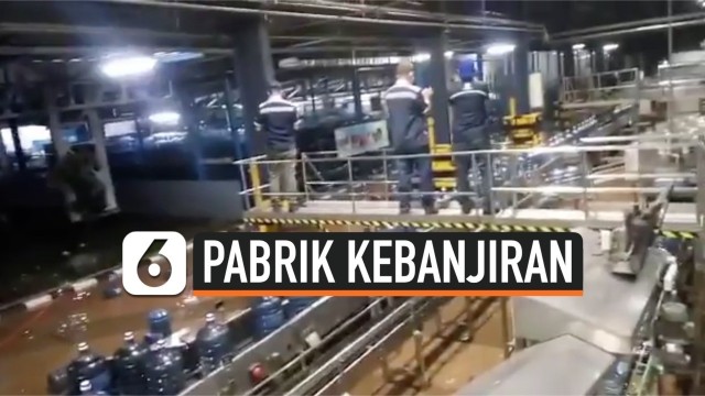 Streaming Viral, Rekaman Pabrik Air Mineral di Sukabumi ...