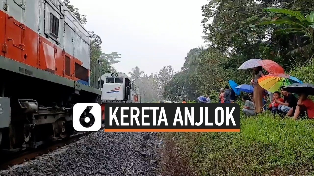 Streaming Lokomotif KA Serayu Dievakuasi, Kereka Api Jalur Selatan