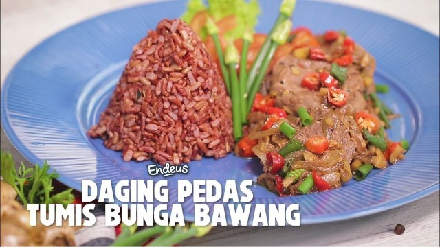 Streaming Resep Daging  Pedas Tumis  Bunga  Bawang Vidio com