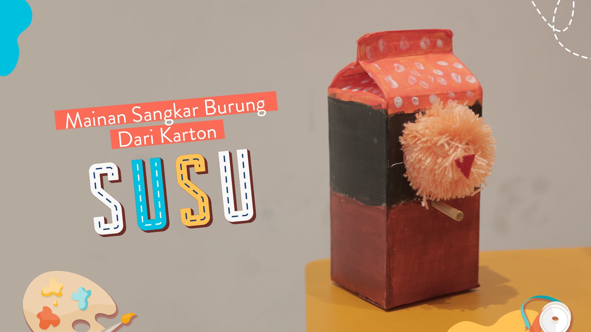 Streaming Mainan Sangkar Burung Dari Kotak Susu Kreakids Vidio Com