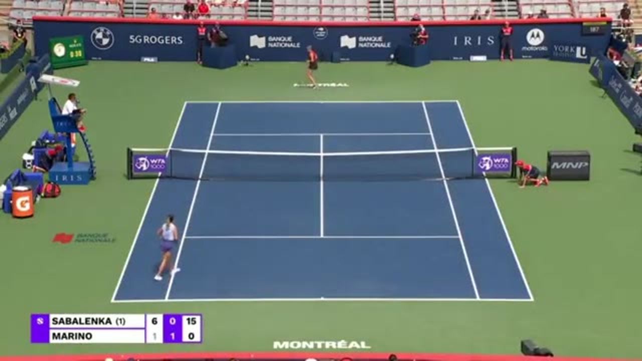 Streaming Match Highlights | Aryna Sabalenka 2 vs 0 ...
