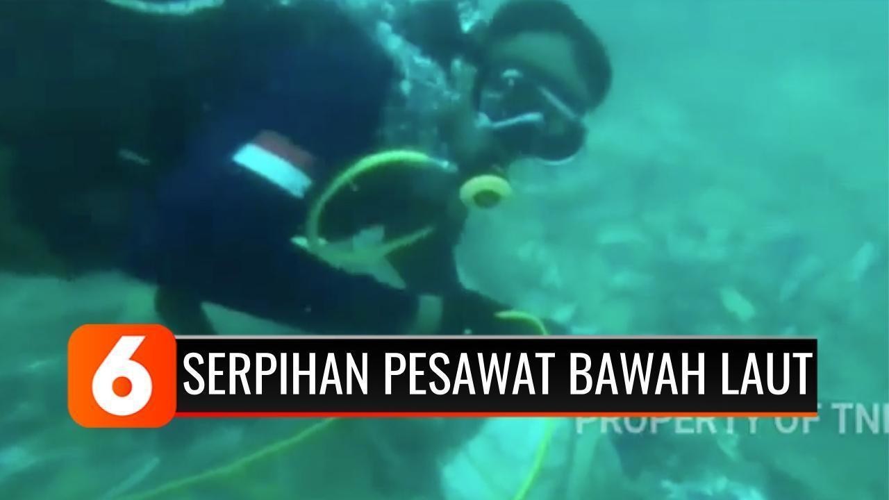 Streaming Begini Situasi Bawah Laut Lokasi Jatuhnya ...