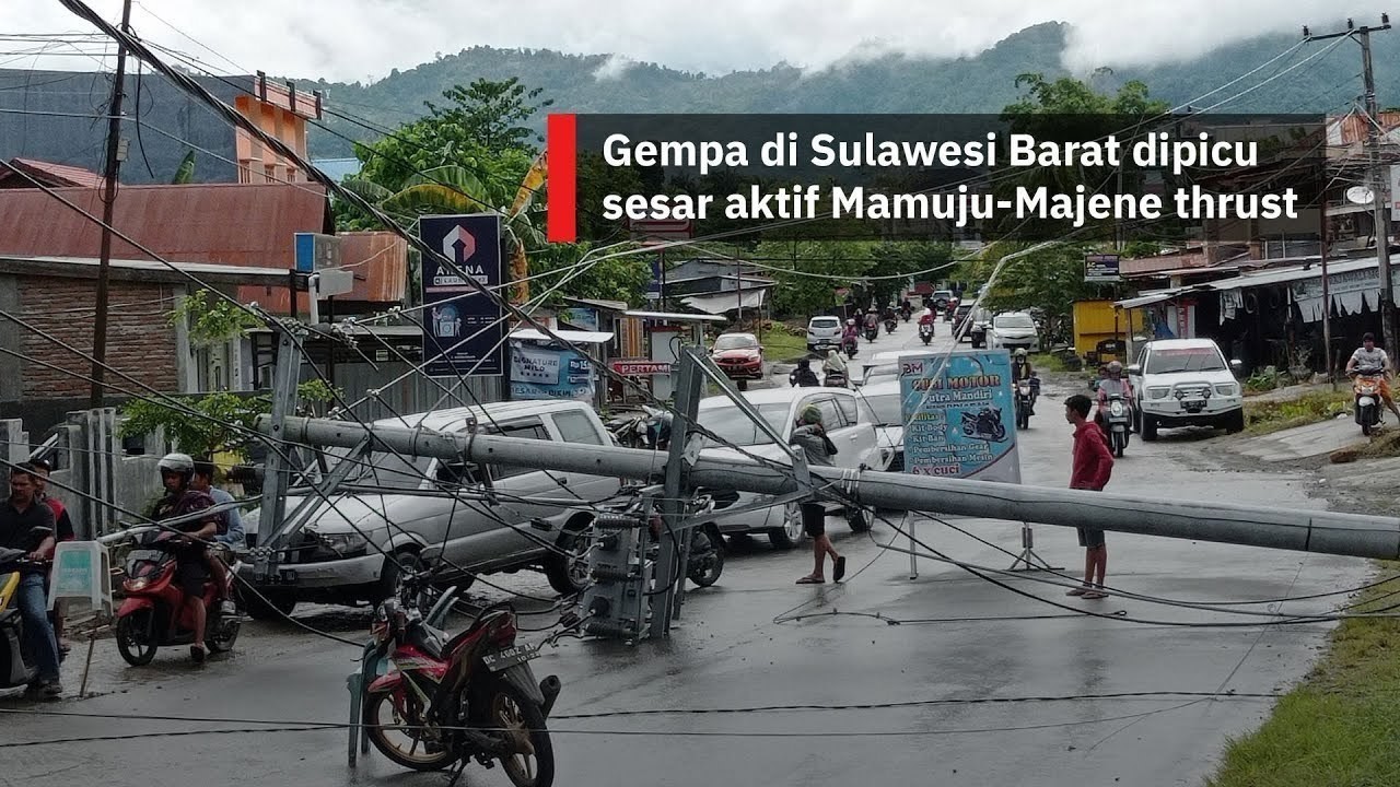 Streaming Gempa di Sulawesi Barat dipicu sesar aktif ...