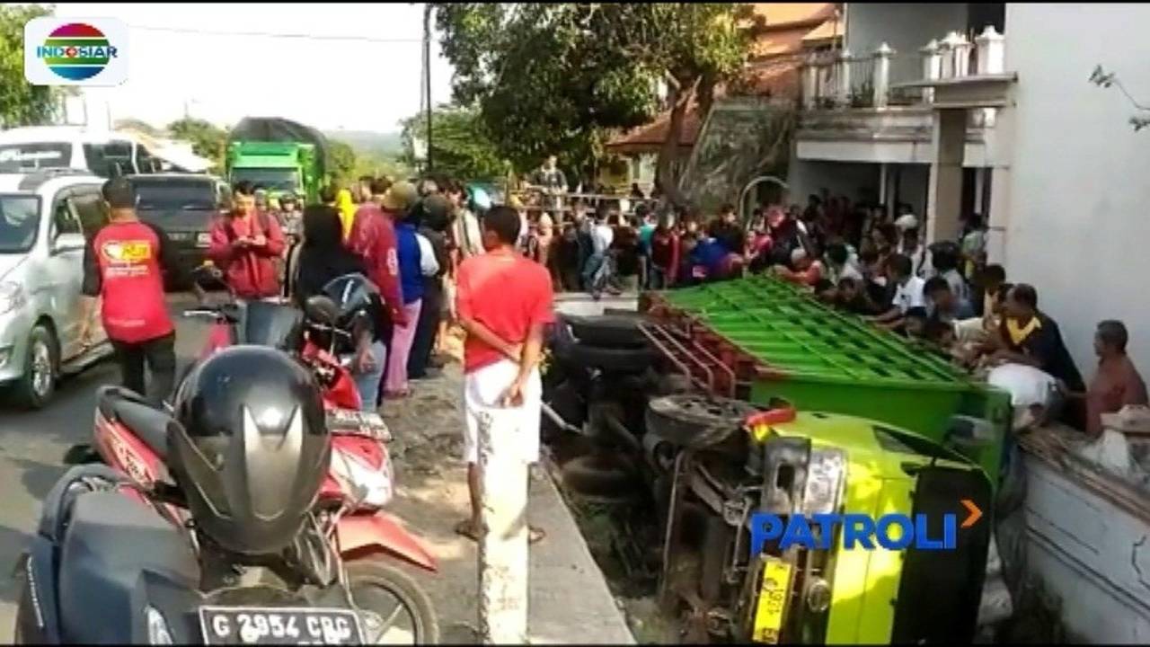 Truk Muatan Sapi Terguling, Belasan Sapi Lepas - Patroli - INDOSIAR | Vidio