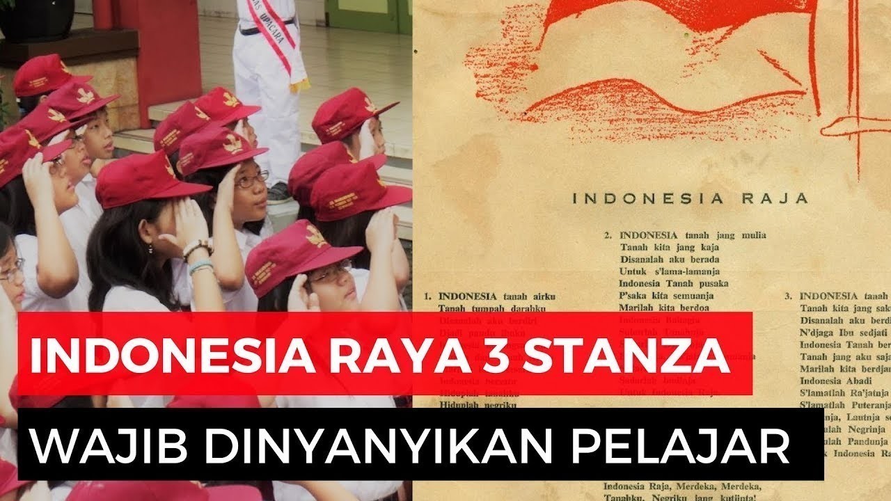Streaming Wajib Lagu Indonesia Raya Dinyanyikan 3 Bait Kenapa Vidio Com