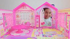 Unboxing Rumah Boneka Mell Chan Super Besar & Super Cute - Mell Chan Doll House
