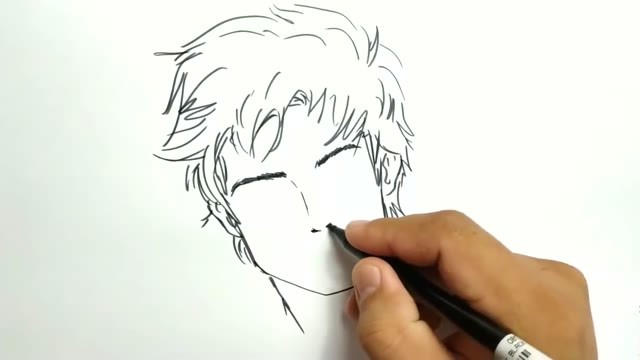 SKETSA ISENG menggambar wajah cowok ganteng - Vidio.com