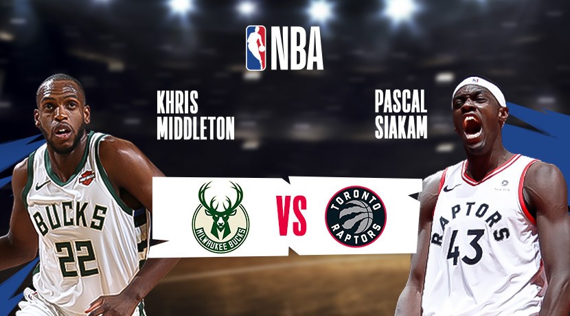 Streaming NBA 2019-20 Milwaukee Bucks vs Toronto Raptors ...