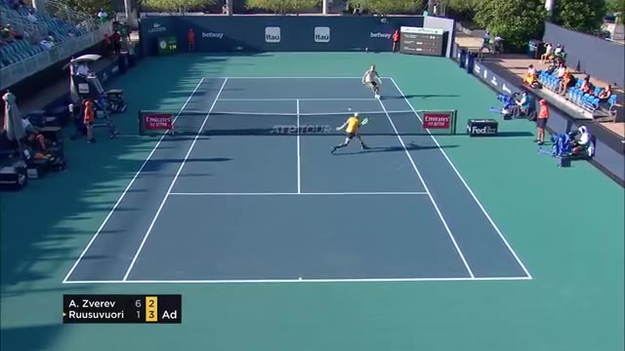 Streaming Match Highlight | Emil Ruusuvuori 2 vs 1 ...