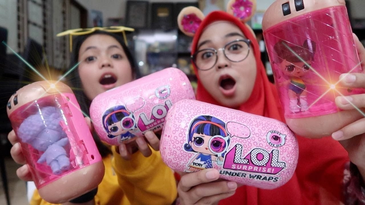 unboxing lol surprise under wraps omg isinya lucu banget e00742