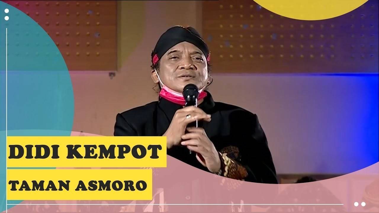 Streaming Didi Kempot - Taman Asmoro Lirik (Live Konser Amal dari Rumah
