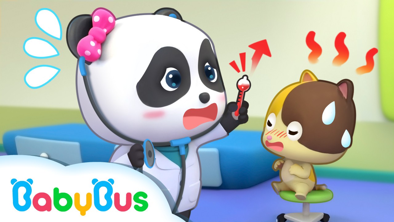 Streaming Baby Bus - Seri Lagu Pekerjaan - Bayi Panda Menjadi Dokter