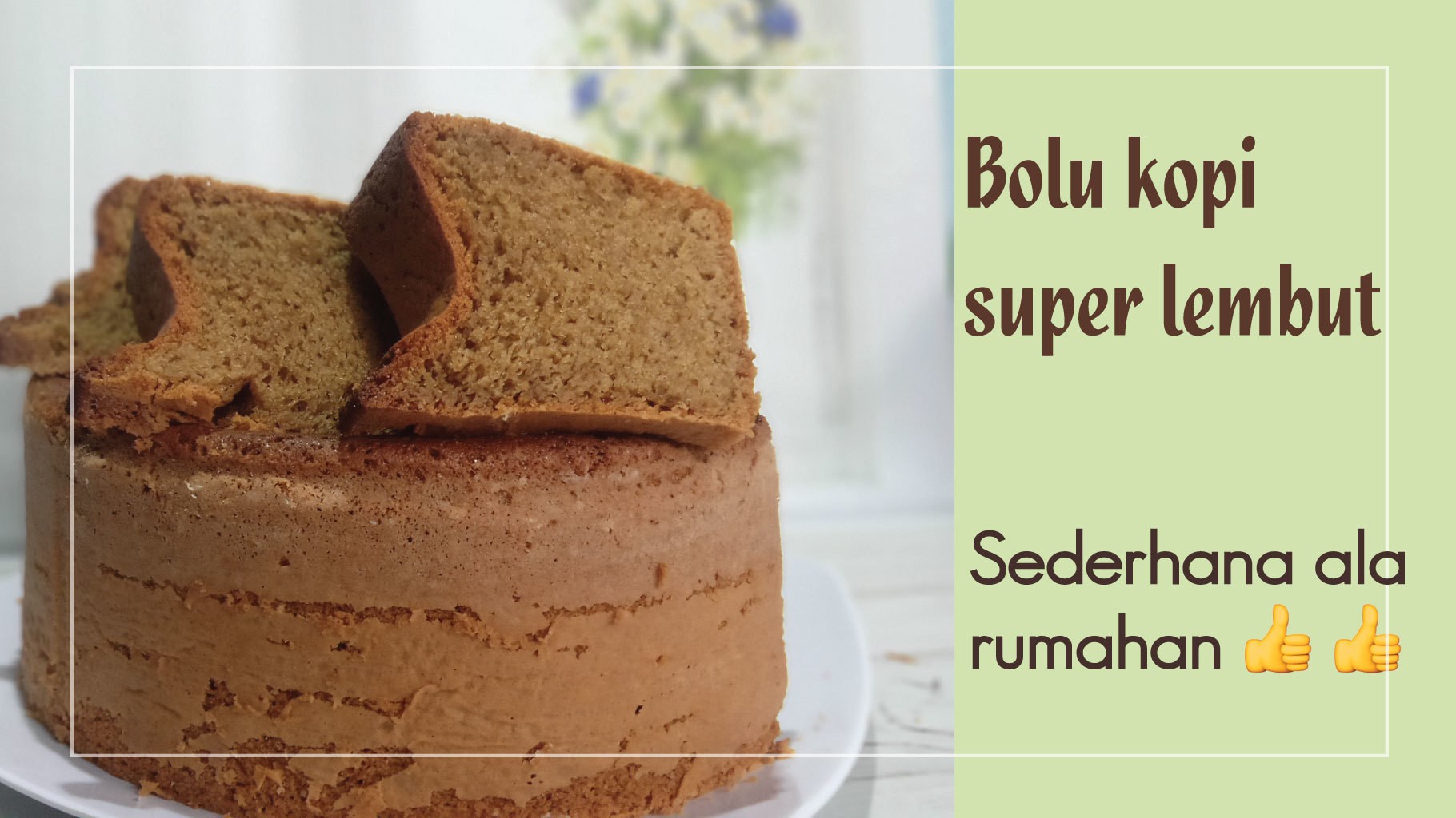 Streaming Resep Bolu Kopi Panggang Super Lembut Vidio