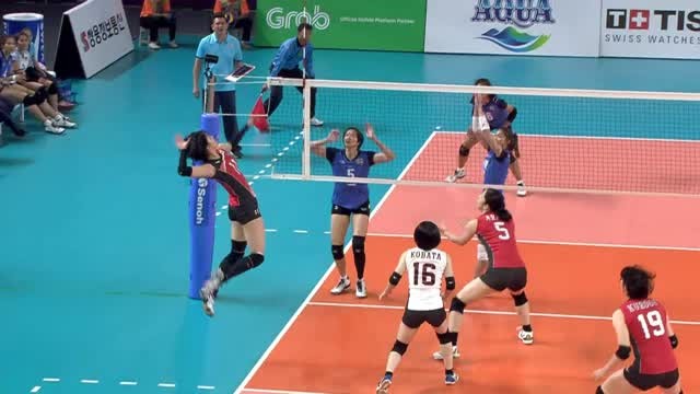 Full Highlight Bola Voli Putri Thailand vs Jepang | Asian ...