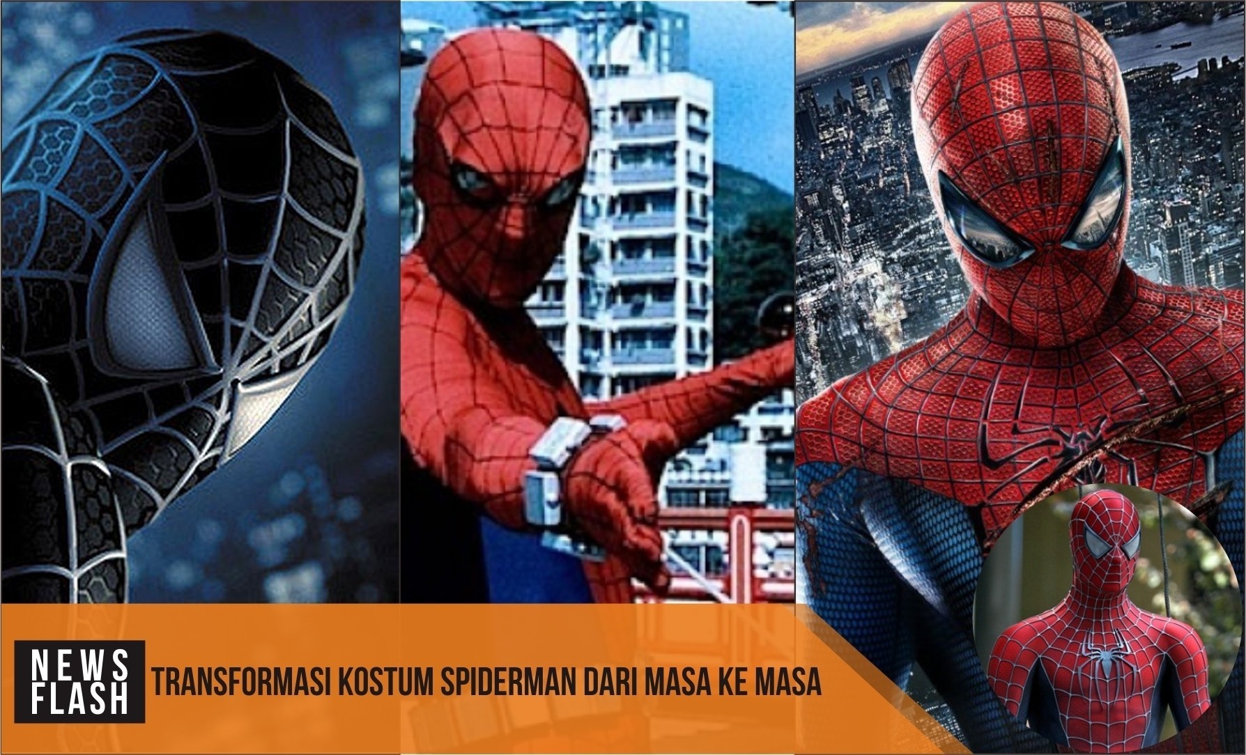 Streaming Transformasi Kostum Spiderman Dari Masa Ke Masa Vidio Com