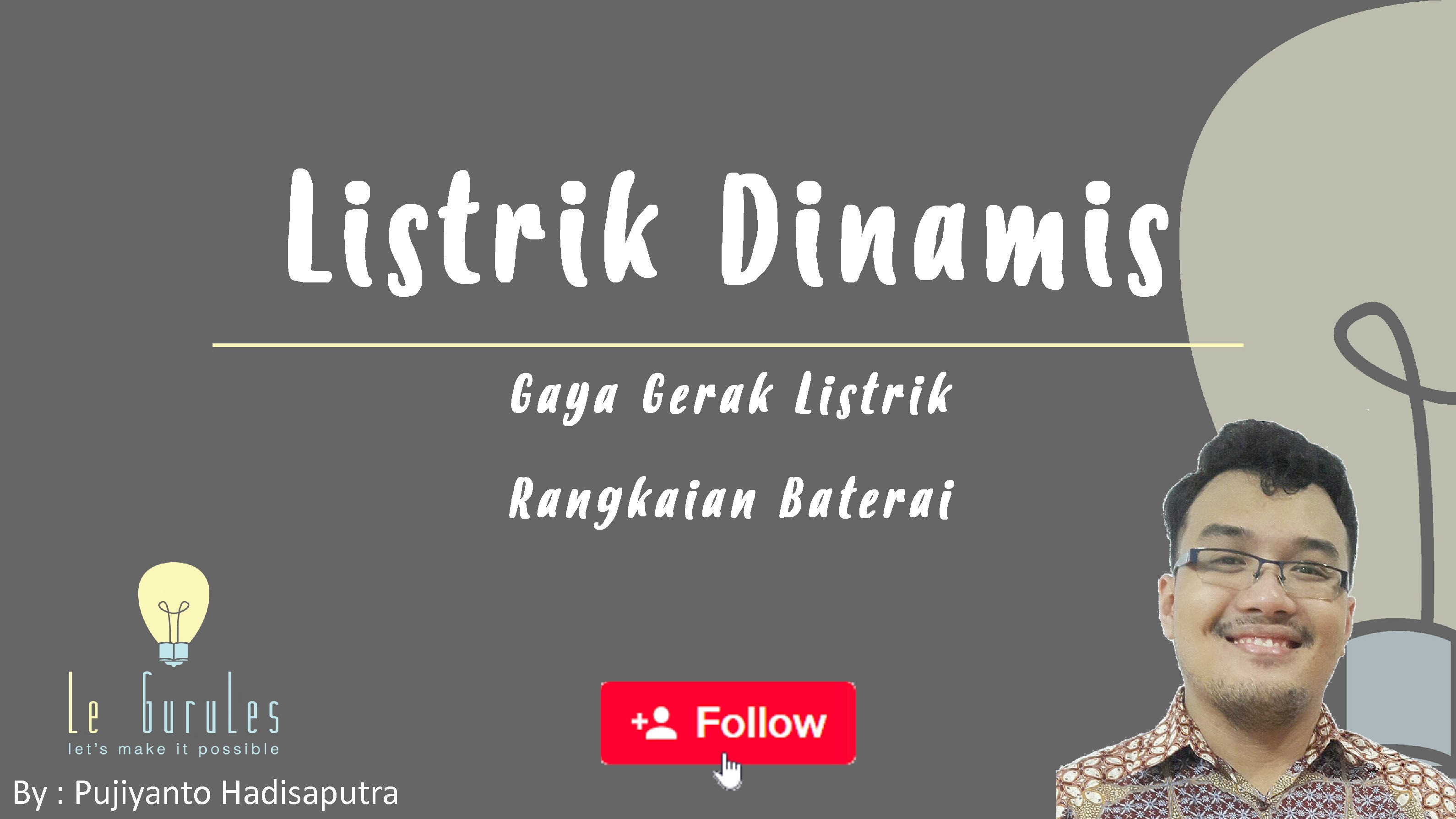 Streaming Fisika Kelas 9 Listrik Dinamis 6 Ggl Rangkaian Baterai Hambatan Dalam Baterai Seri Paralel Vidio