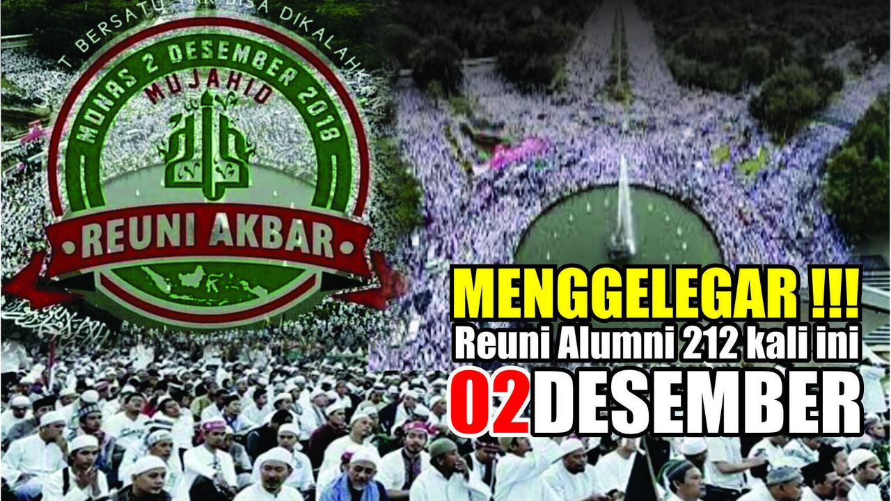 Streaming Reuni akbar alumni 212 hari ini | Vidio