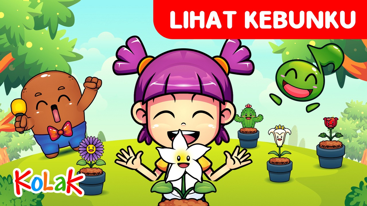 Streaming Lagu  Anak  Indonesia Lihat Kebunku Vidio com