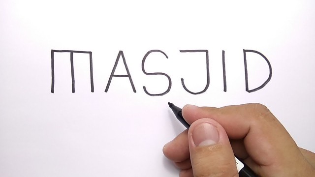 Streaming Hebat Cara Menggambar Masjid Dari Kata Masjid Vidio Com Gambar sketsa bunga mawar termasuk mudah untuk digambar, gambar sketsa ini dapat kamu buat dengan cara melihat langsung bentuk bunga mawar yang ada di depan rumah, kemudian amatilah bentuk keindahannya selanjutnya mulailah membuat gambar sketsa nya. hebat cara menggambar masjid dari kata masjid