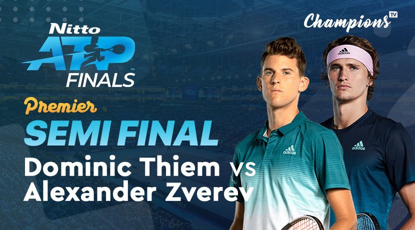 Live Streaming Champions TV 1 | ATP Finals - Dominic Thiem ...