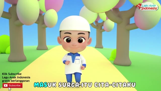 Kartun Sholat Tiang Agama