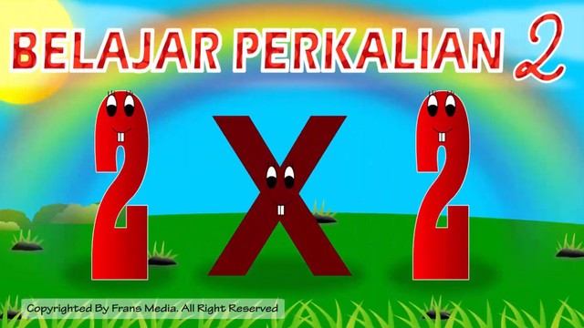 Streaming Media Pembelajaran Belajar Perkalian 2 Dua Untuk Anak Anak Vidio Com