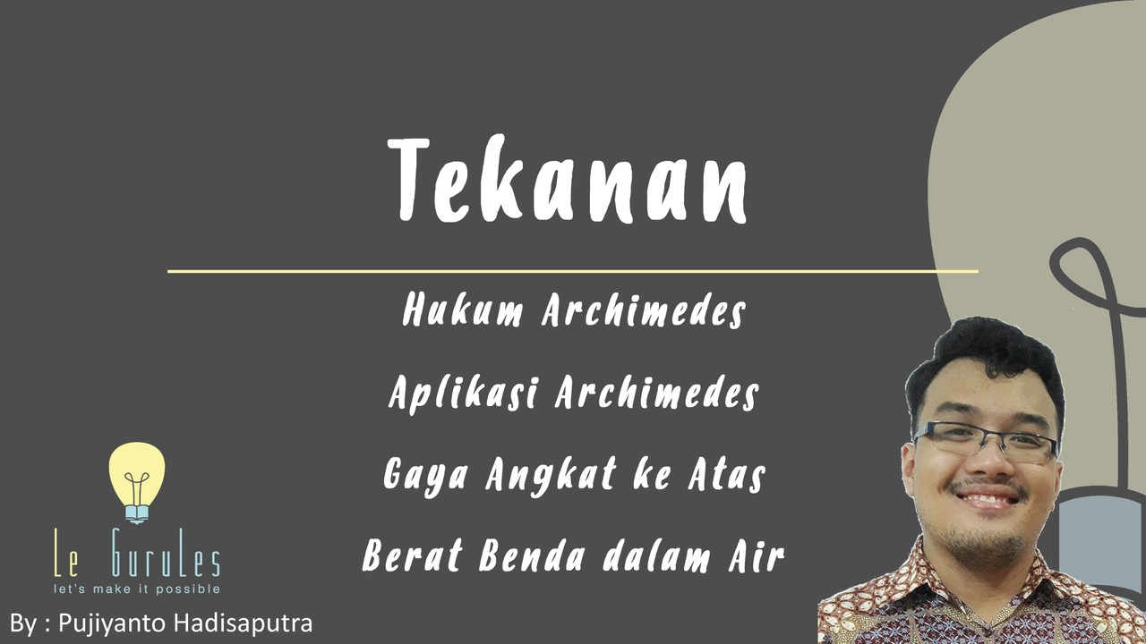 Streaming Fisika Kelas 8 Tekanan 5 Tekanan Zat Cair Hukum Archimedes Gaya Apung Berat Dalam Cairan Vidio
