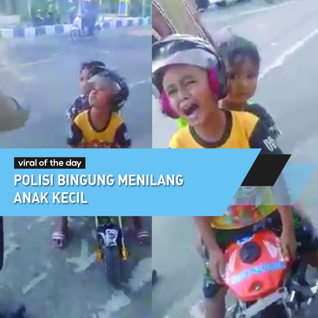 539513 Anak Kecil Nangis Ditilang