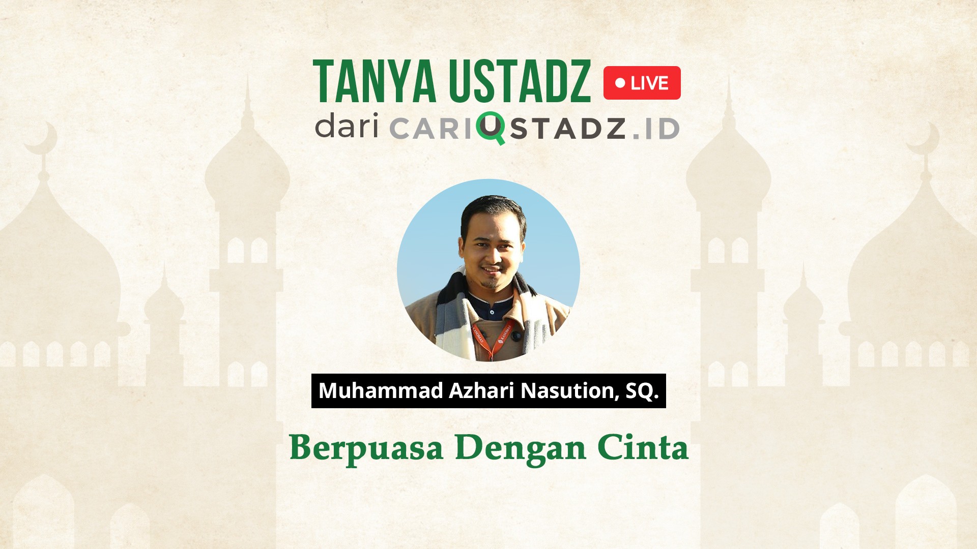 Streaming Berpuasa Dengan Cinta Muhammad Azhari Nasution Sq Vidio Com