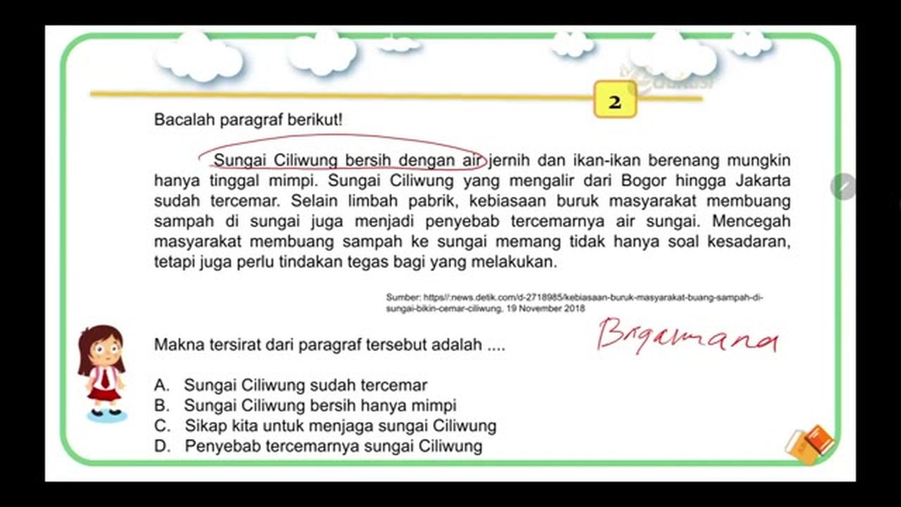 Streaming Membaca Sastra dan Non Sastra - Pasti Bisa - SD Bahasa