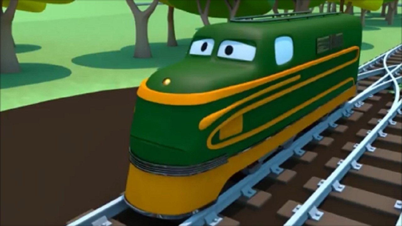 Mekanik Kereta Kartun Troy Si Kereta Api