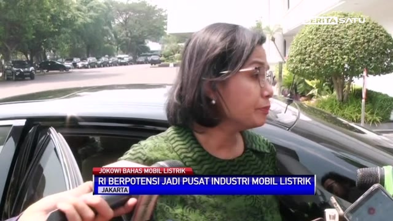 Streaming Jokowi Targetkan Indonesia Jadi Pusat Mobil Listrik Vidio