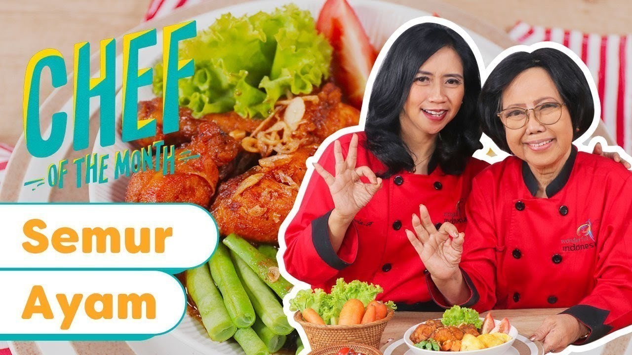 Streaming Membuat Semur Ayam Pedas bareng Ibu Sisca & Novia Soewitomo