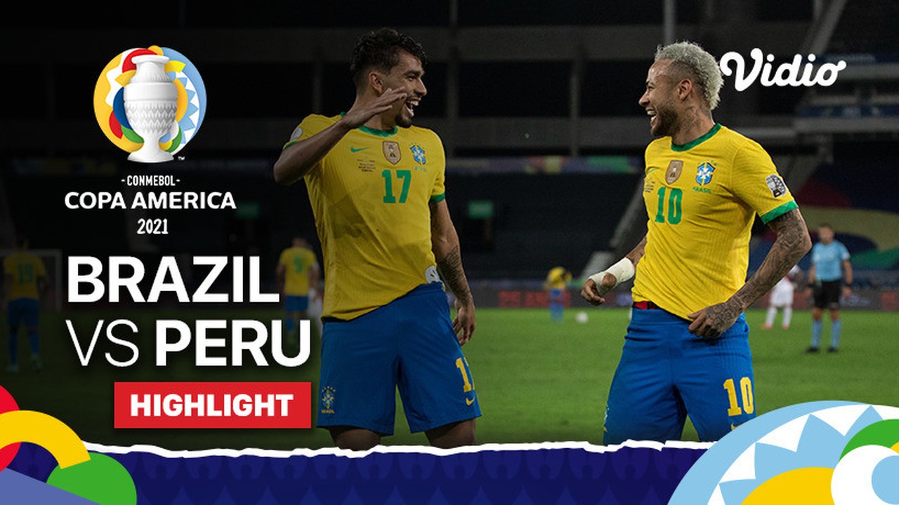 Streaming Highlight | Brazil 1 vs 0 Peru | Semifinal Copa ...