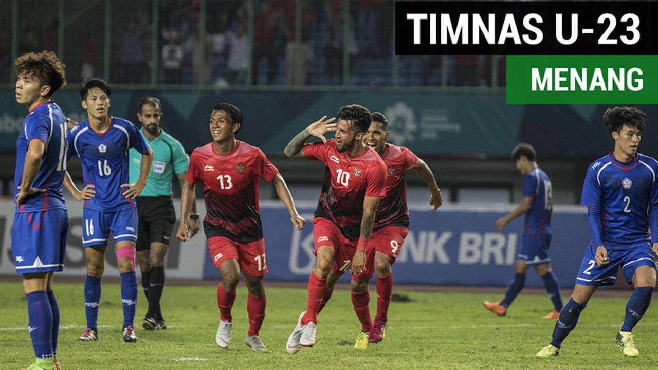 Streaming Highlights Sepak Bola Putra, Chinese Taipei Vs ...
