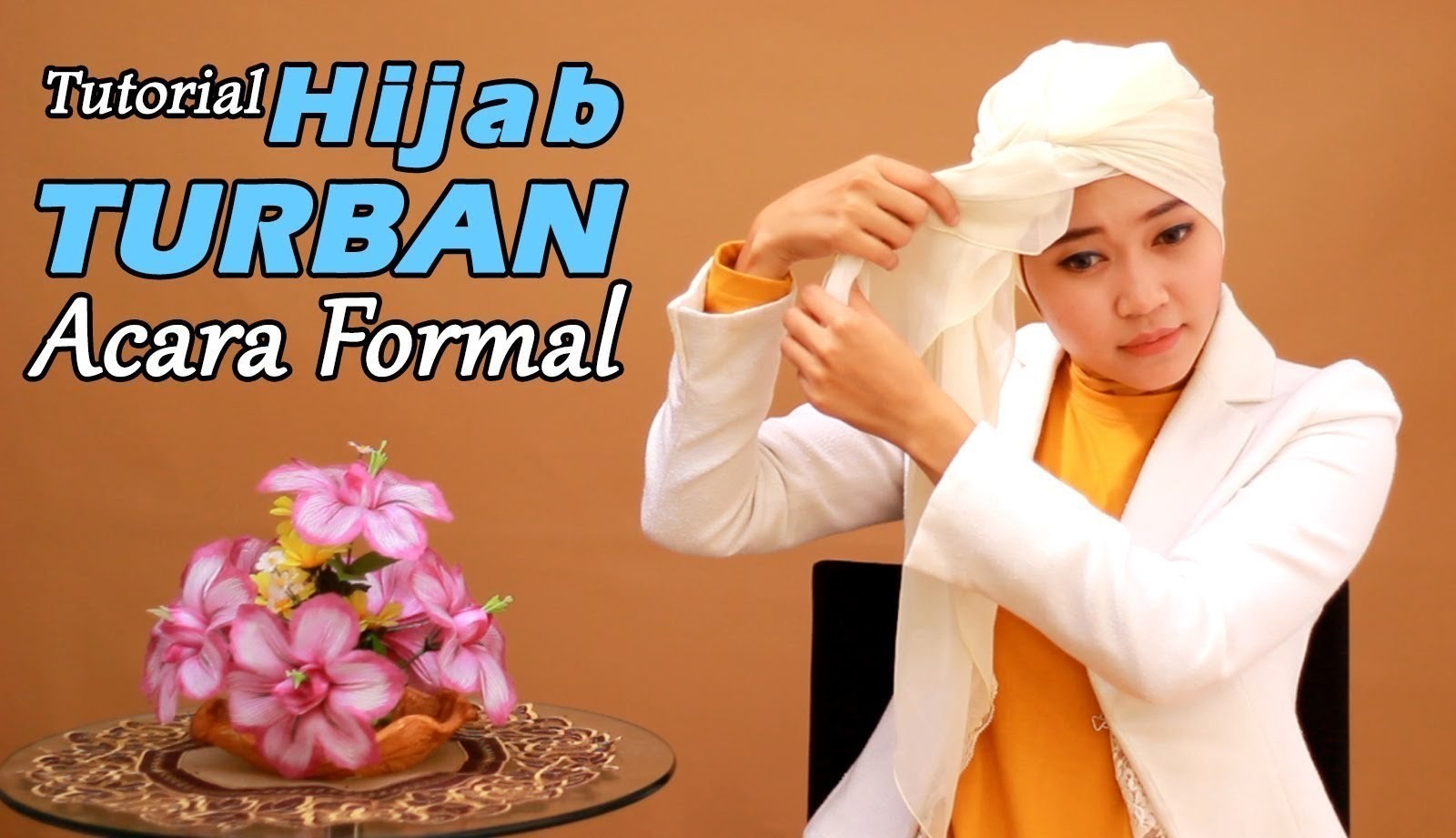 Streaming Tutorial Hijab Cara Memakai Jilbab Turban Untuk Acara Formal Vidio
