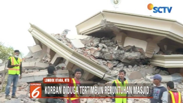 Streaming Laporan Terkini Situasi Evakuasi Korban Gempa Lombok Di Masjid Jabal Nur Liputan6 Terkini Vidio Com